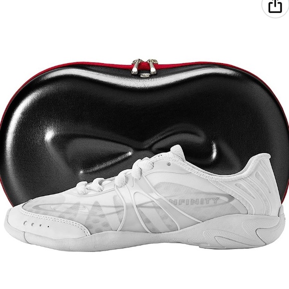 INFINITY CHEER SHOES *USED*(will post pics of the actual pare soon) size 6 - Picture 2 of 3